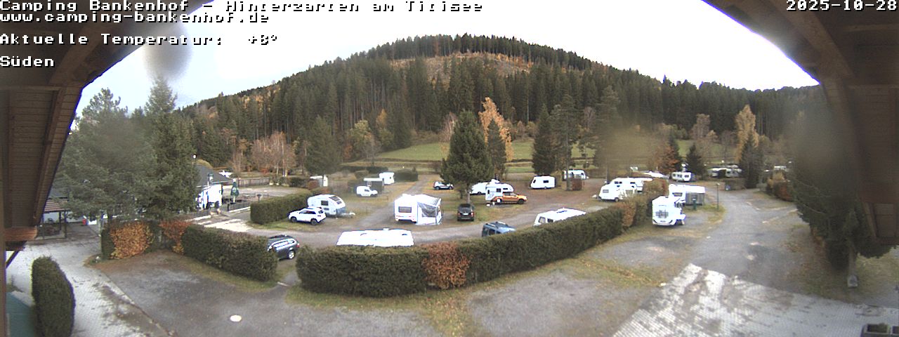 Webcam Camping Bankenhof - Süden - Hinterzarten Webcam Camping Bankenhof - Süden - Hinterzarten